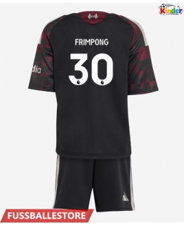Günstige Liverpool Jeremie Frimpong #30 3rd trikot Kinder 2026-27 Kurzarm (+ Kurze Hosen)